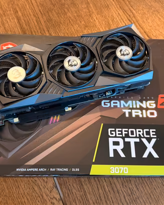 MSI GeForce RTX 3070 GAMING Z TRIO - Perfetta !!