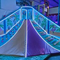 Gioco Vulcano Arrampicata con Luci a Led x Parchi