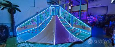 Gioco Vulcano Arrampicata con Luci a Led x Parchi