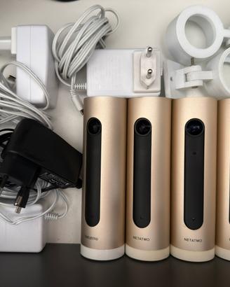 4 Netatmo welcome videocamere sorveglianza smart