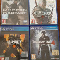 Titoli ps4 vari