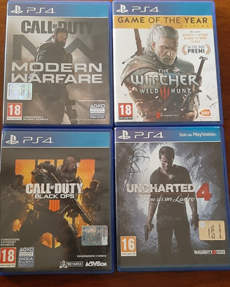 Titoli ps4 vari