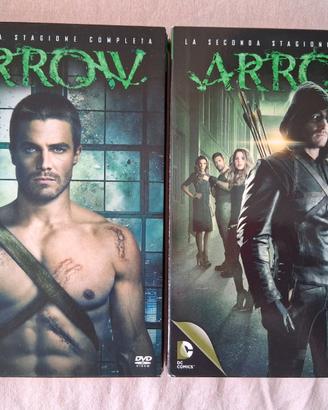cofanetto dvd ARROW stagioni 1 e 2 complete