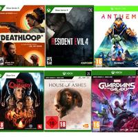 NUOVI sigillati videogiochi Xbox One Series X
