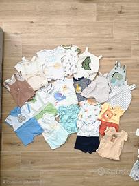 Mix tutine e pagliaccetti estivi Neonato