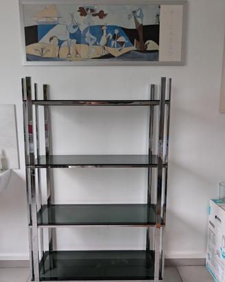 Scaffale inox design