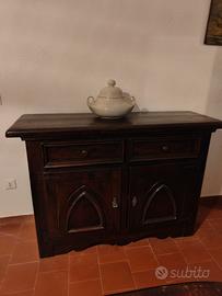 Sala pranzo in stile rustico 