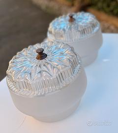 Paralume perfetto vintage in vetro anni 60.