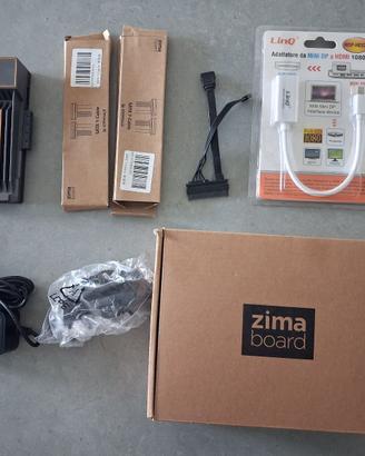Zimaboard 832 con accessori