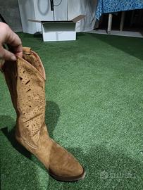 Stivale Texani Camperos scamosciati Donna 39