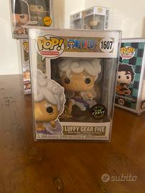Funko pop 1607 one piece luffy gear five glow