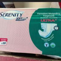 Pannoloni Serenity a strappo taglia L Softy Dry