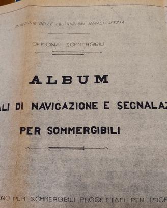 piani di costruzione fanali sommergibili