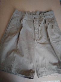 PANTALONE CORTO,CINTURA,CAMICIA,ZAINETTO E BORSA