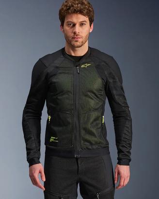 Giacca estiva Alpinestars Troop-Air giallo fluo