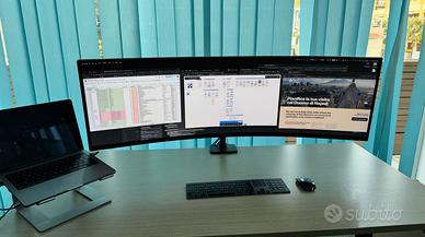 Monitor Gaming Ultra Wide Samsung CRG9 Fatturabile