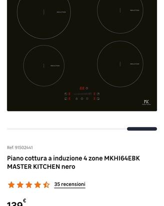 Piano cottura induzione