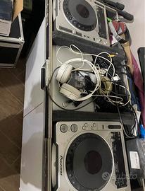 Impianto audio DJ