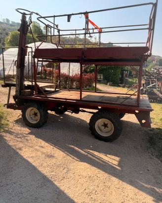 carro raccolta marchesi gasolio 4x4 potatura