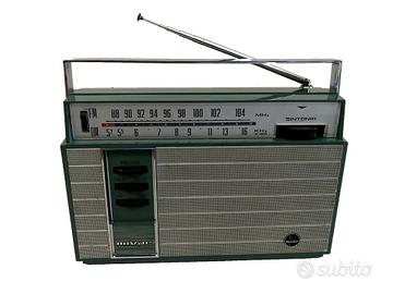 Radio portatile vintage MIVAR mod.TRAFEM AM/FM '63