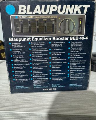 blaupunkt equalizer booster b&b 40 4