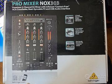 Mixer DJ Behringer PRO MIXER NOX303