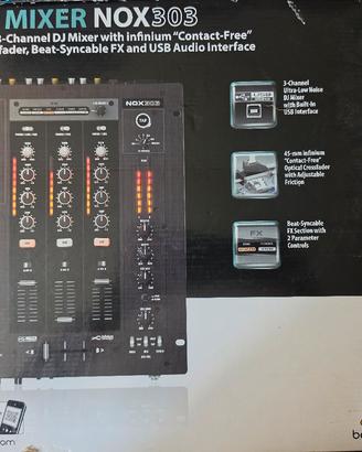 Mixer DJ Behringer PRO MIXER NOX303