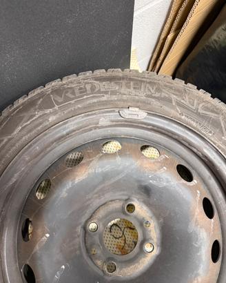 4 Gomme Termiche con cerchi 500 185/55/15