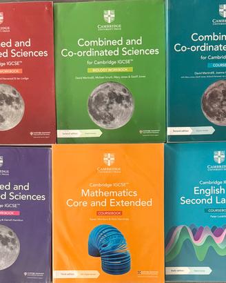 Libri prima e seconda liceo/scuole superiori