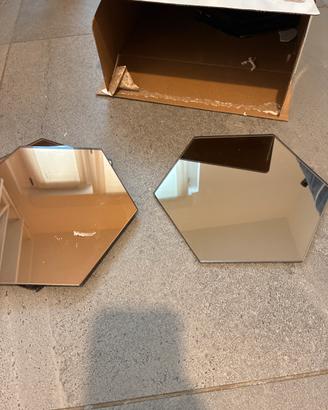 Specchio honefoss ikea nido d’ape