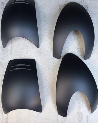 kit 3 pezzi per casco kep Italia cromo 2.0