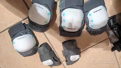 ginocchiere set completo gomiti decathlon