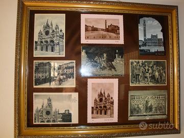 Siena. Cartoline metà '900. Memoria città