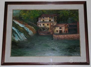 Quadro Antico Molinetto della Croda