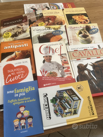Lotto 14 libri nuovi – cucina e varie – 50 €