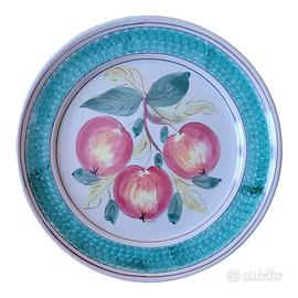 Piatto in ceramica, Taormina, degli anni '80