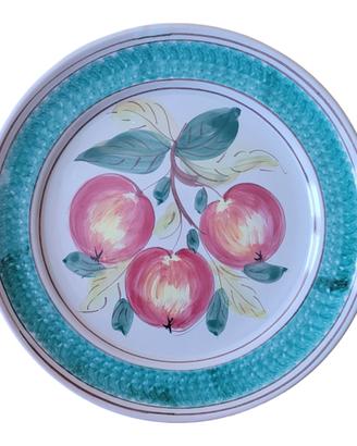 Piatto in ceramica, Taormina, degli anni '80