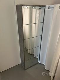 Scarpiera a specchio 25 posti h190