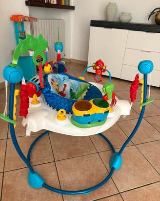 Struttura con giochi,musica e luci