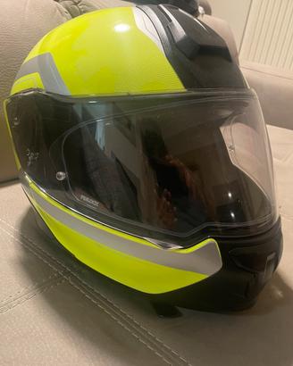 Casco bmw system 7 carbon fluo
