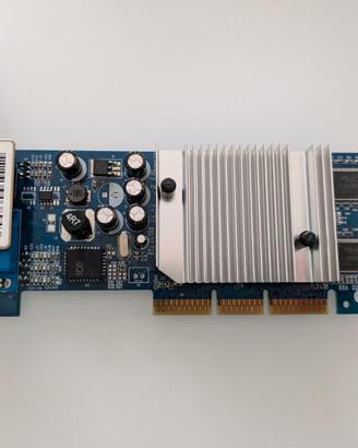 Scheda video GeForce FX 5200 128 MB DDR AGP 8x