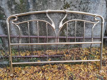 letto in ottone