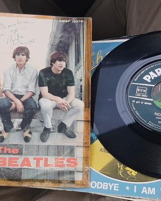The Beatles Ticket to ride LP Dark Green Parlophon
