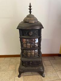 Stufa antica in ghisa "CANADA 30" - Fonderie NECA