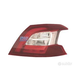 FANALE A LED DESTRO PER PEUGEOT 308 II 13-17 BIANC