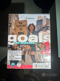 Libro inglese goals 1 in ottime cond.