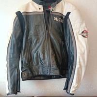 Giacca in pelle vintage Ducati Meccanica