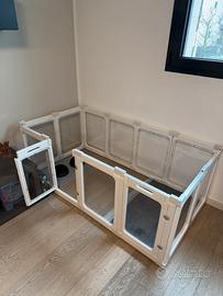 Elegante recinto per animali domestici