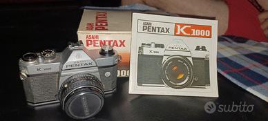 Macchina fotografica pentax  k 1000