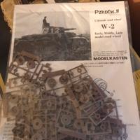 Modelkasten ruote Panzer IV